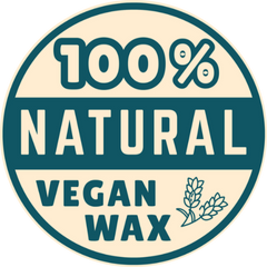 100% natural vegan wax